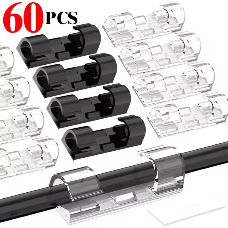 Cable Organizer - مشابك صغيرة لتنظيم الكابلات، حامل أسلاك