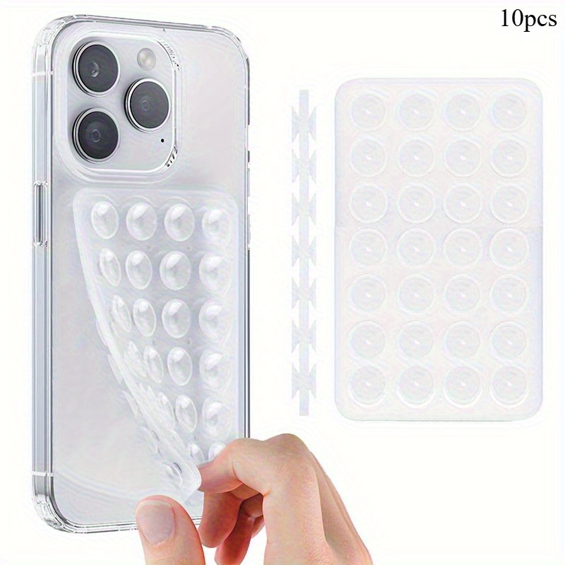 Phone Holder - 10 قطع حامل هاتف سيليكون مزدوج
