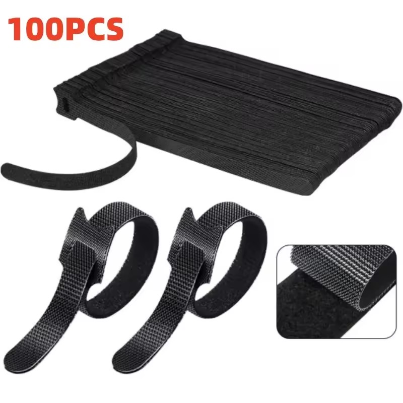 Cable Organizer - 100 قطعة من روابط تنظيم الكابلات