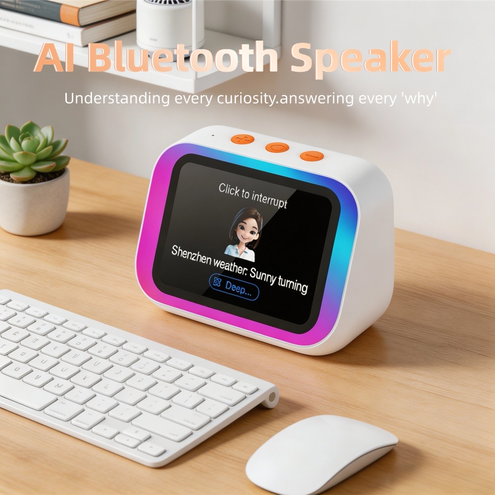 Bluetooth Speaker - مكبر صوت بلوتوث بتقنية الذكاء الاصطناعي