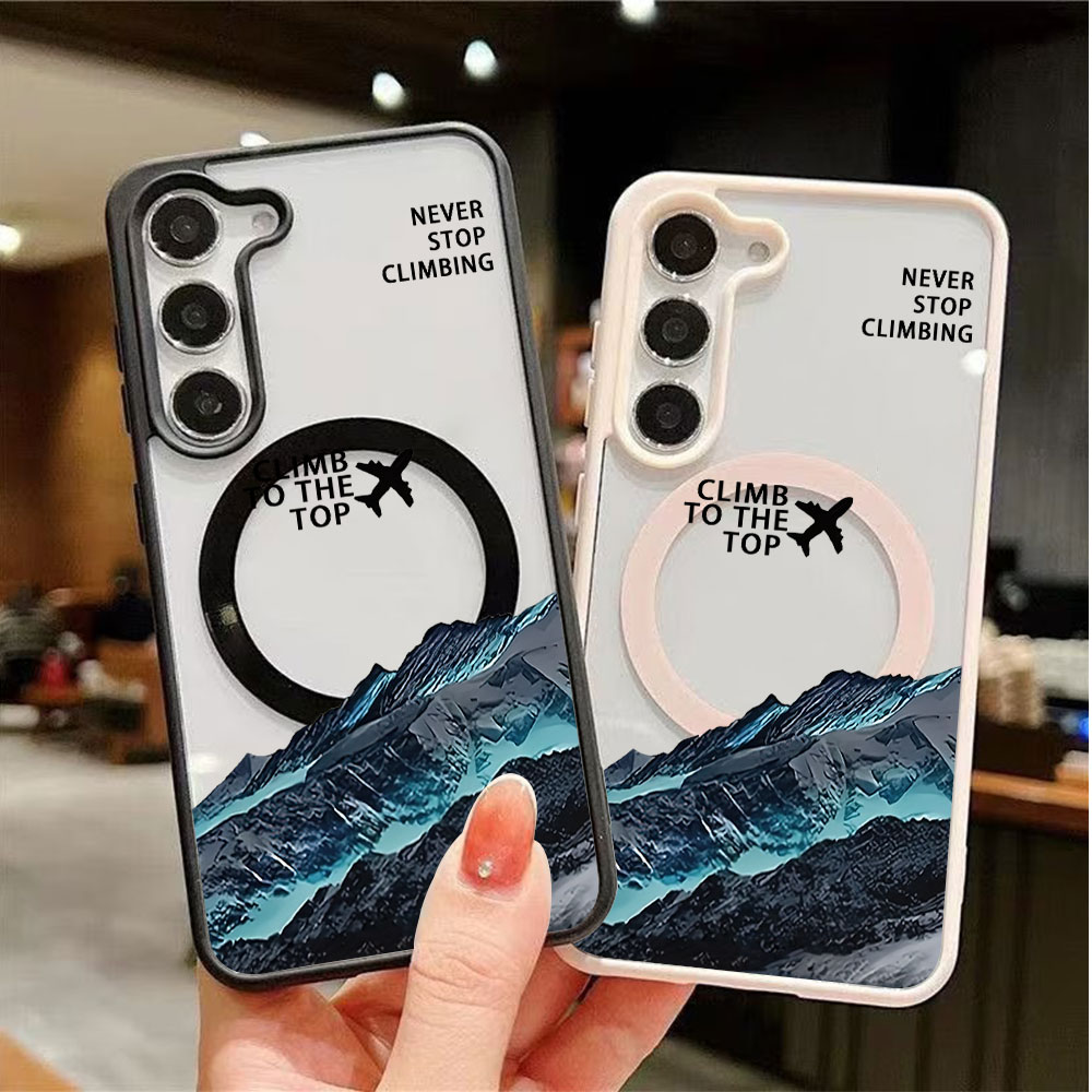 Wireless Charger - غطاء هاتف مغناطيسي للشحن اللاسلكي مع