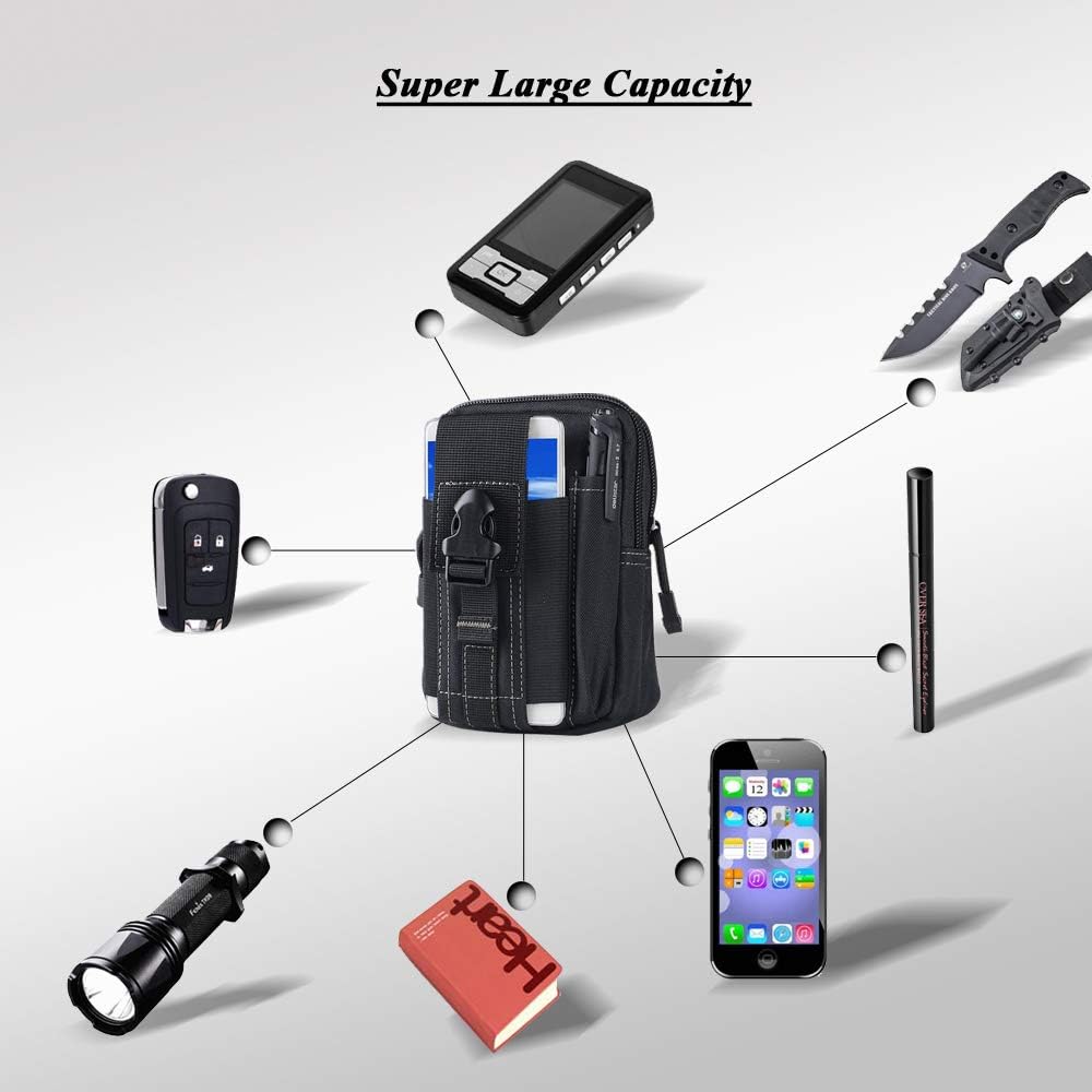 حقيبة خصر تكتيكية عسكرية من نو - مراجعة Phone Holder وسعره