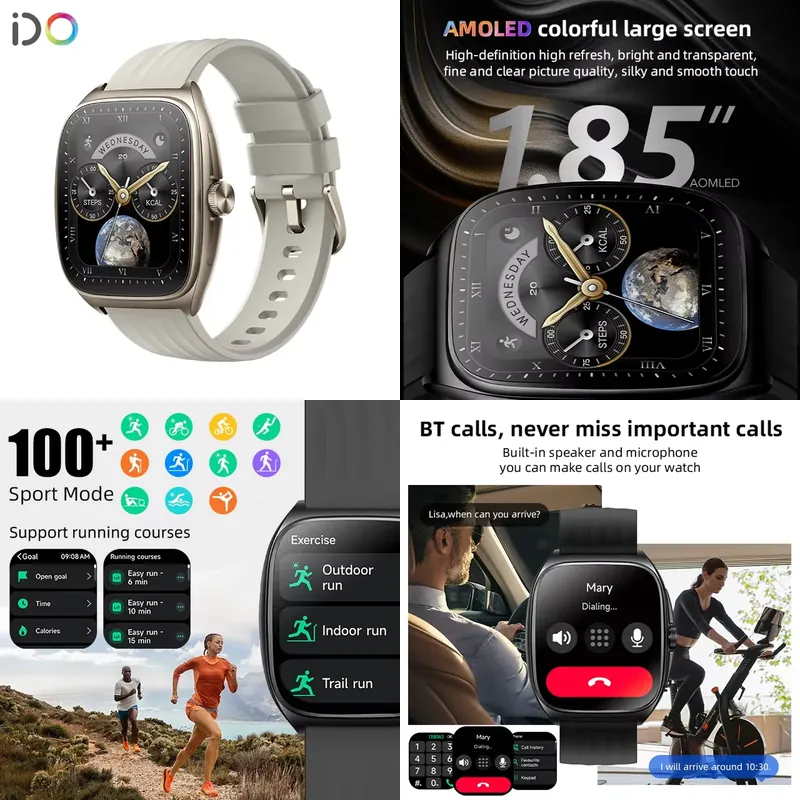 ساعة ذكية رجالية أنيقة 2025 بش - مراجعة Smart Watch وسعره