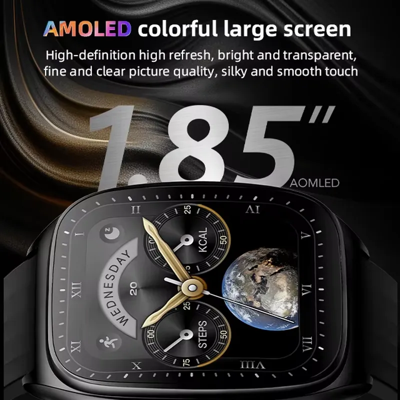ساعة ذكية رجالية أنيقة 2025 بش - مراجعة Smart Watch وسعره