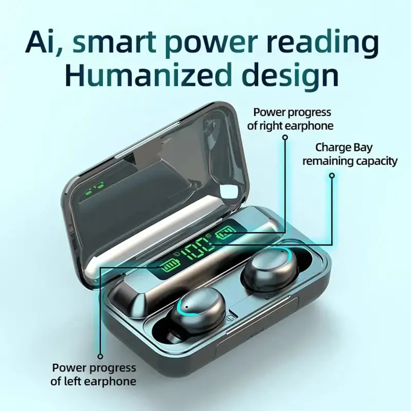 سماعات لينوفو F9 اللاسلكية بتق - مراجعة Wireless Charger وسعره