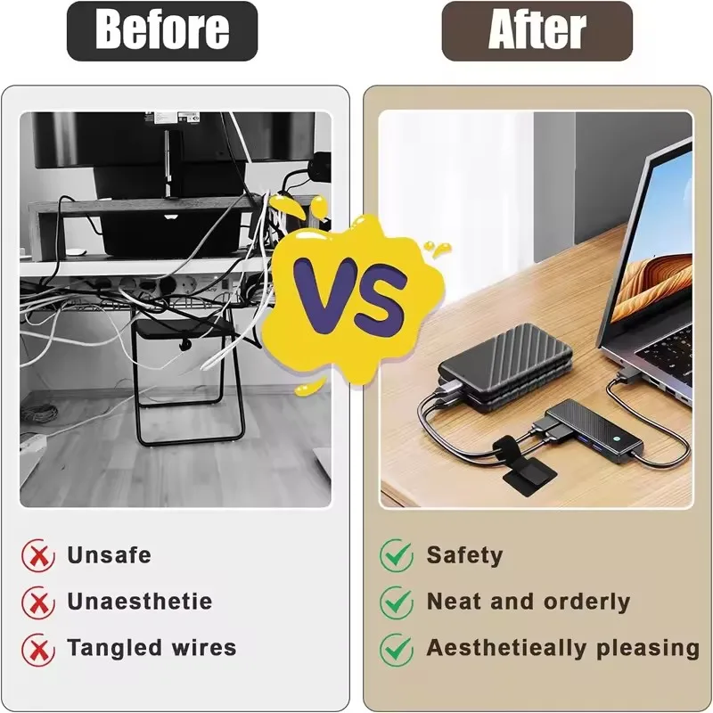 4-40 مجموعة من أدوات تنظيم الك - مراجعة Cable Organizer وسعره