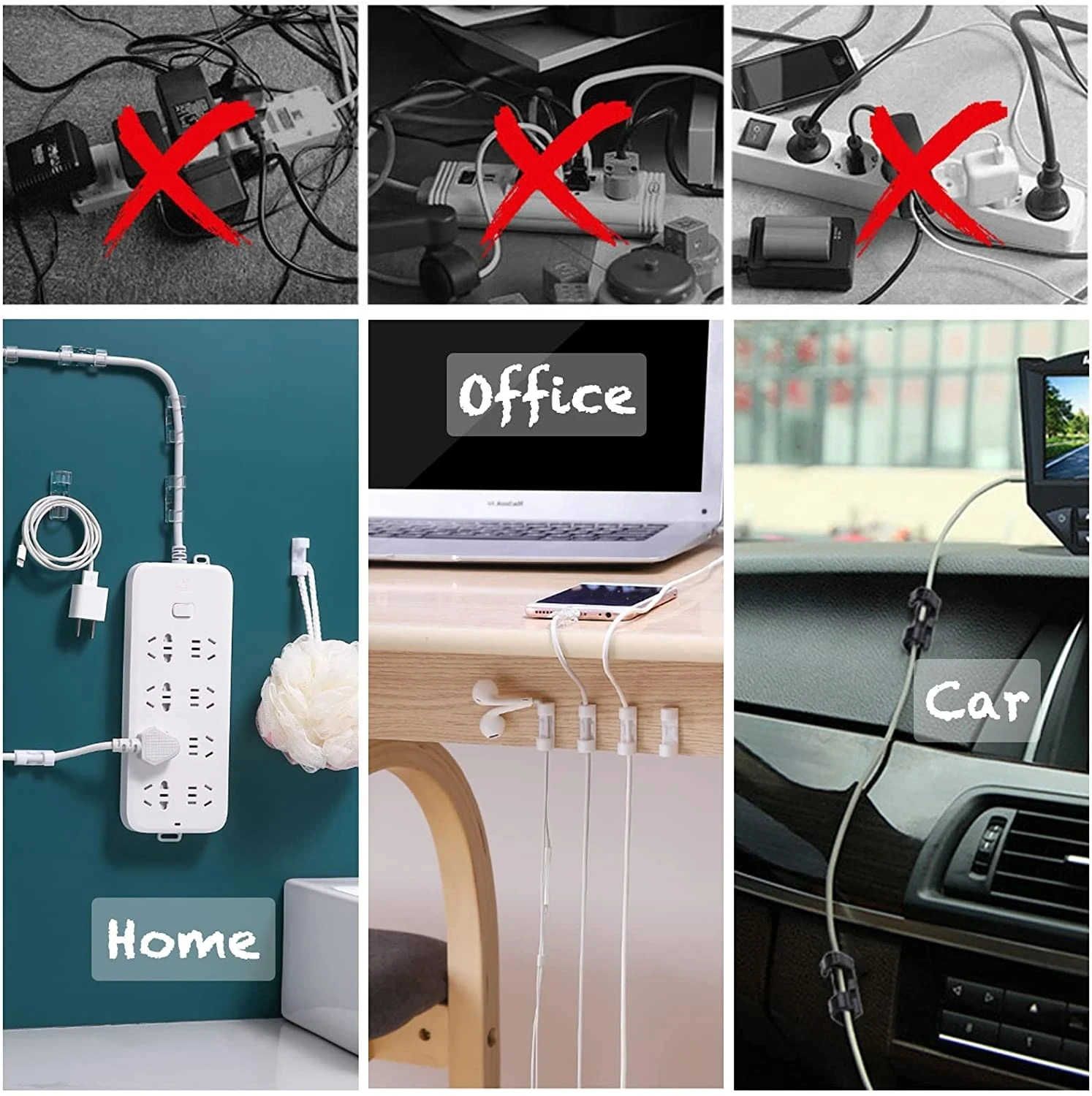 مشابك صغيرة لتنظيم الكابلات، ح - مراجعة Cable Organizer وسعره