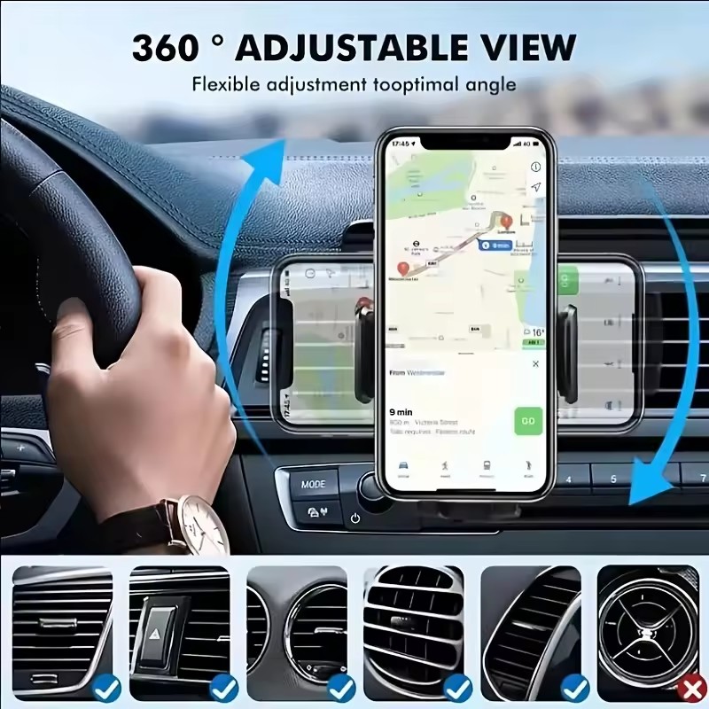 حامل هاتف عالمي للسيارة بقاعدة - مراجعة Phone Holder وسعره