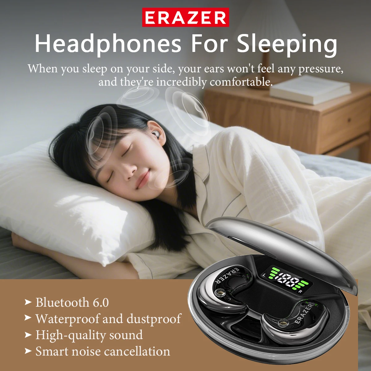 سماعات أذن بلوتوث EARZER XF58  - مراجعة Headphones Wireless وسعره