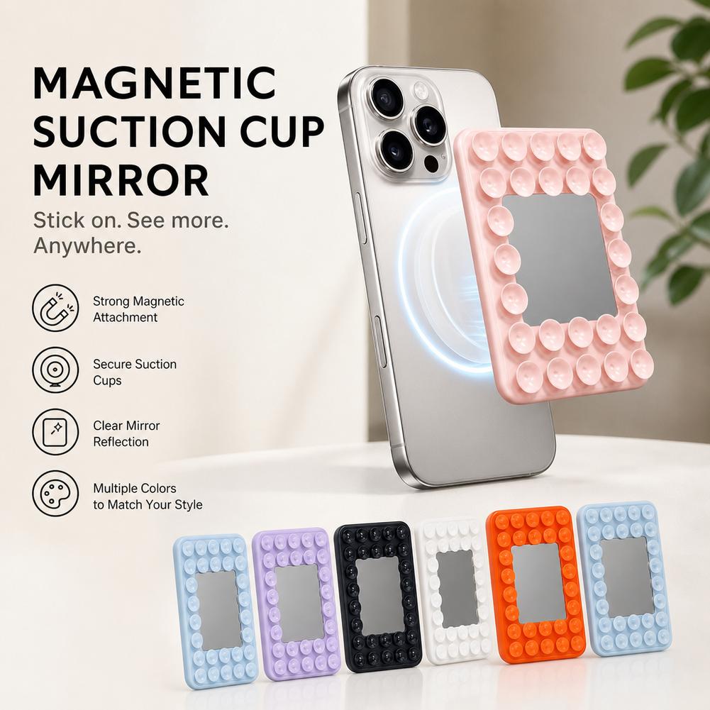 حامل هاتف مغناطيسي بكأس شفط مع - مراجعة Phone Holder وسعره