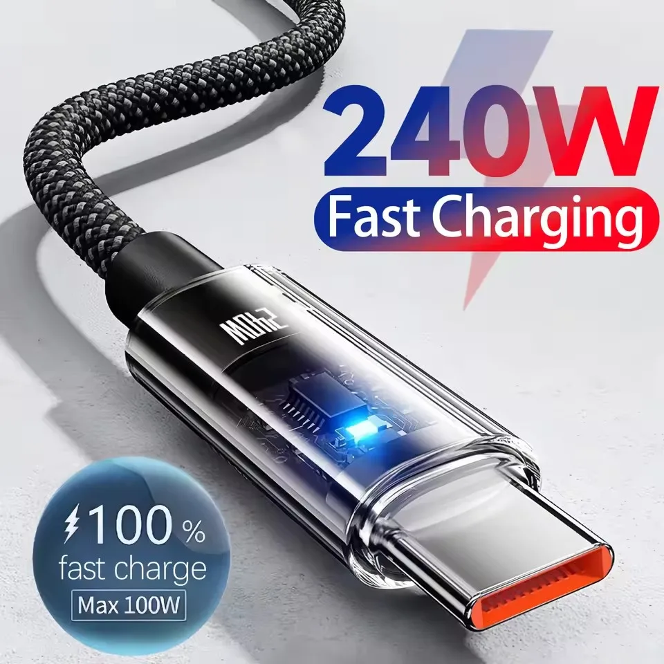 كابل شحن فائق السرعة بقوة 240  - مراجعة Usb Charger وسعره