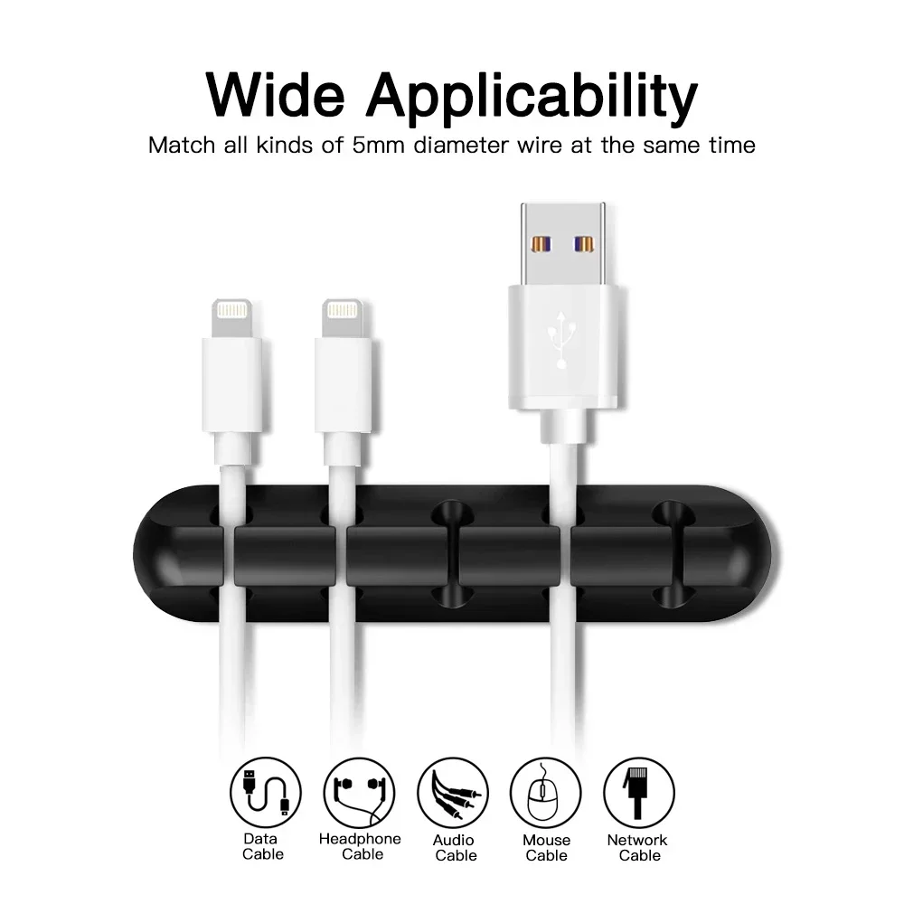 منظم كابلات USB من السيليكون،  - مراجعة Cable Organizer وسعره